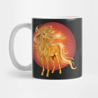 Golden Unicorn Mug